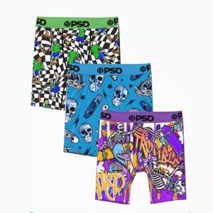 PSD Underwear Boys' Shredders Boxer Briefs - 3 Pack